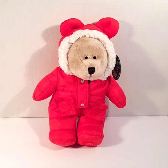 Starbucks Other - Starbucks 2021 Holiday Bearista Bear 10" Plush Limited Edition Red Snowsuit New